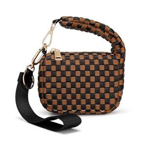 Women's Cute Mini Quilted Wristlet Gift Pouch Puffer Evening Bag